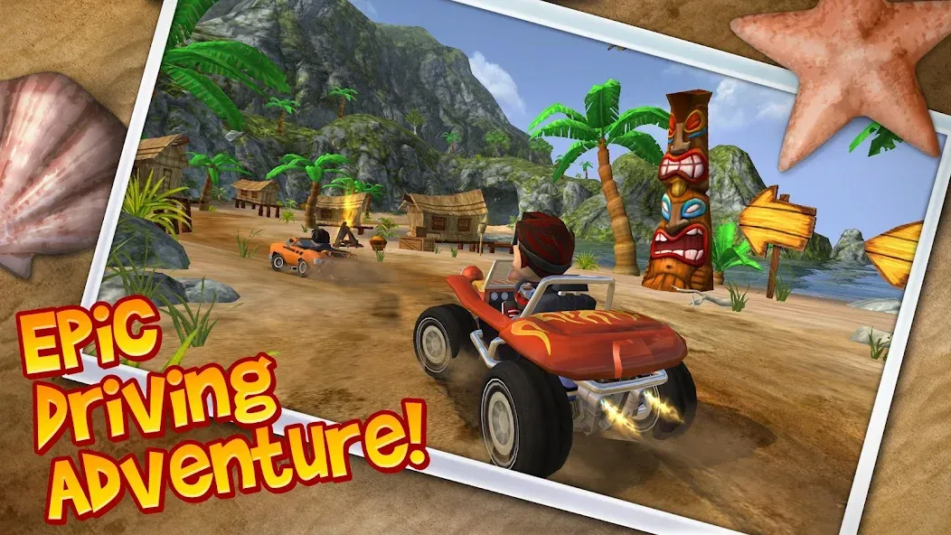 Beach Buggy Blitz [MOD: безлимитные монеты и все машины] Screenshot 1
