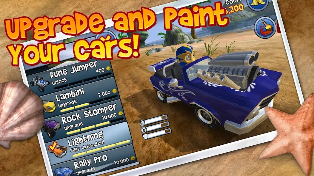 Beach Buggy Blitz [MOD: безлимитные монеты и все машины] Screenshot 3