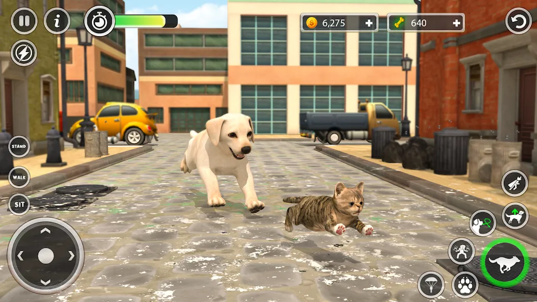 Dog Simulator Pet Dog Games 3D [MOD: безлимитные деньги и питомцы] Screenshot 4