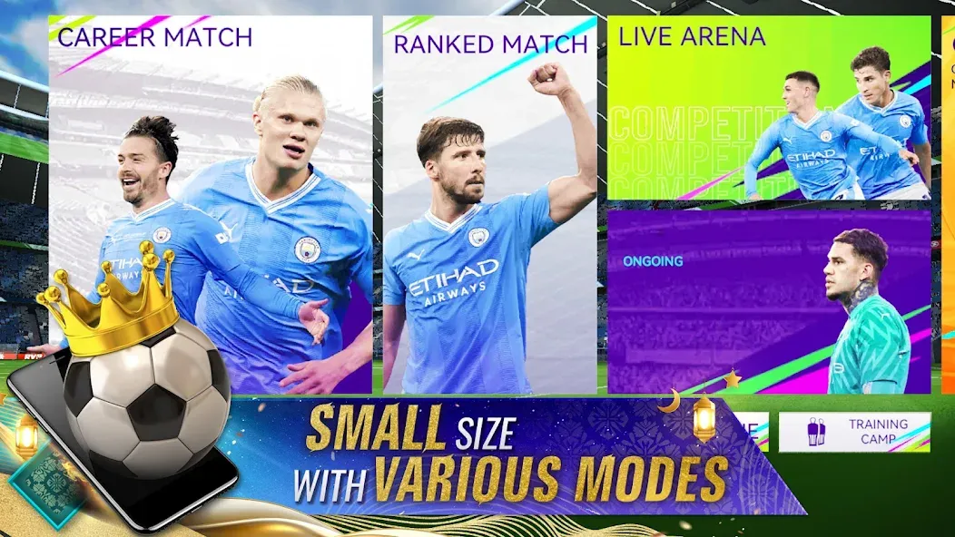 Total Football - Soccer Game [MOD: безлимитные деньги и усиленная команда] Screenshot 5