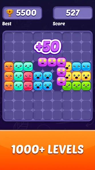 Block Puzzle Game [MOD: без рекламы и бесконечные подсказки] Screenshot 2