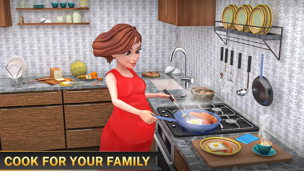 The Mother Sim Life Mom Games [MOD: безлимитные деньги и все уровни открыты] Screenshot 4