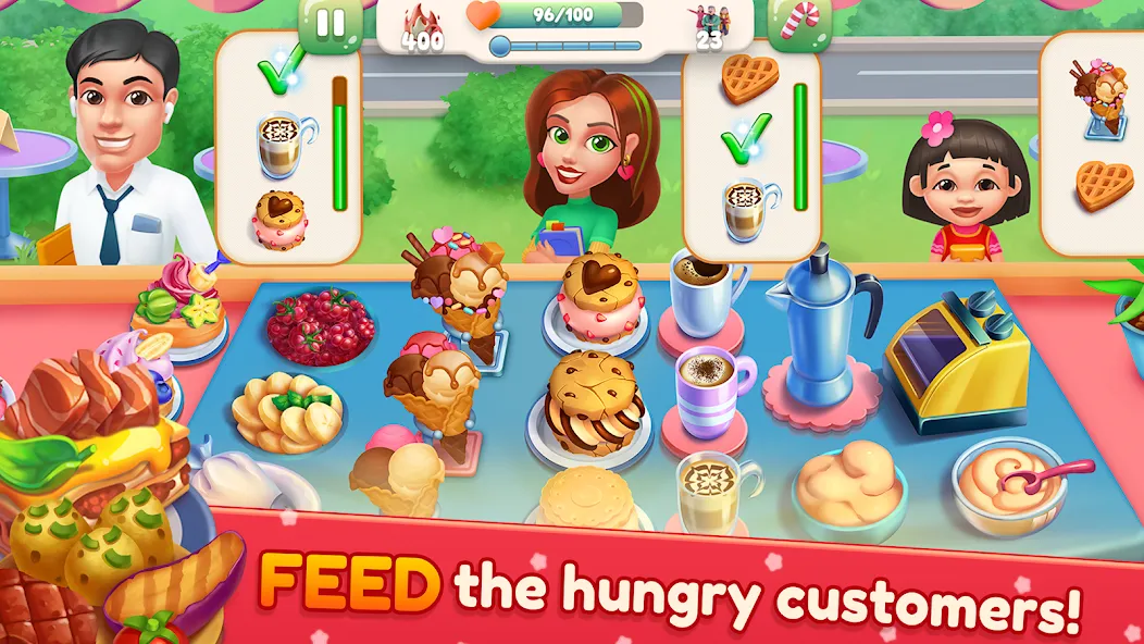 Cooking Artist: Kitchen Game [MOD: безлимитные деньги и энергия] Screenshot 1