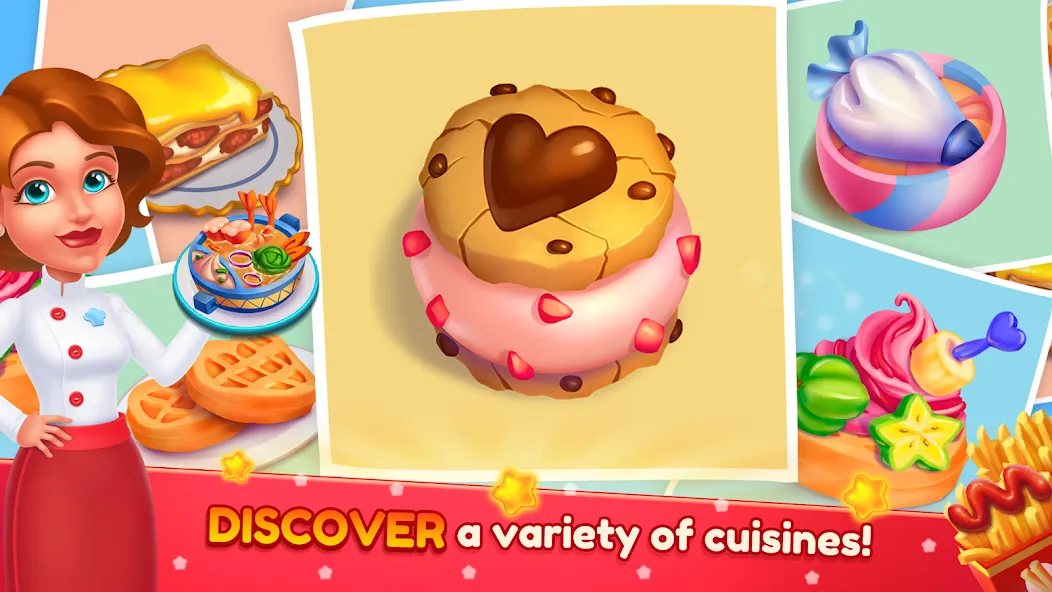 Cooking Artist: Kitchen Game [MOD: безлимитные деньги и энергия] Screenshot 3