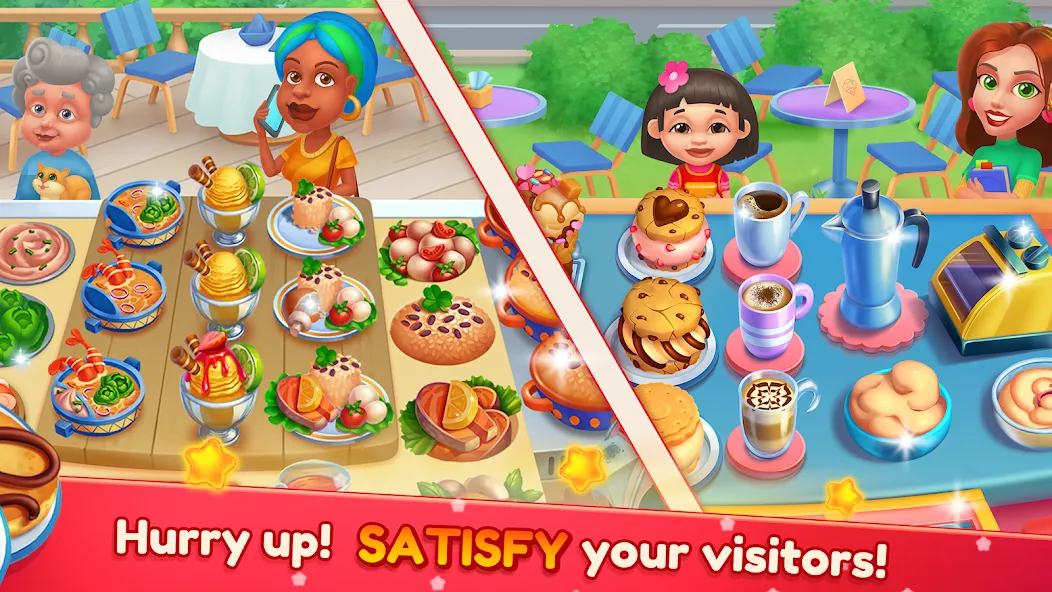 Cooking Artist: Kitchen Game [MOD: безлимитные деньги и энергия] Screenshot 4