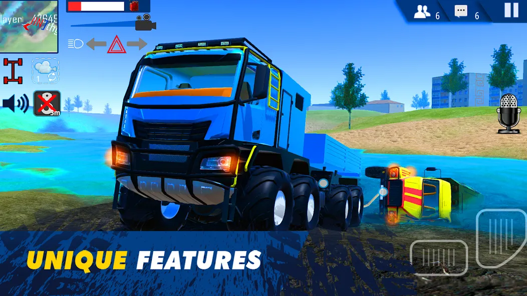 Offroad Simulator Online 4x4 [MOD: безлимитные деньги и топливо] Screenshot 2