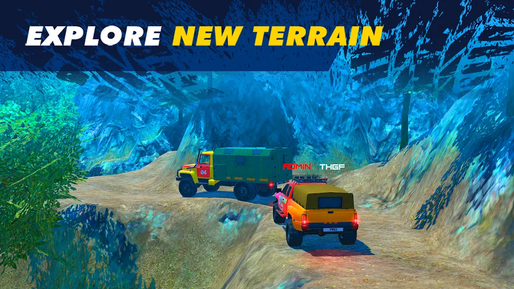 Offroad Simulator Online 4x4 [MOD: безлимитные деньги и топливо] Screenshot 5