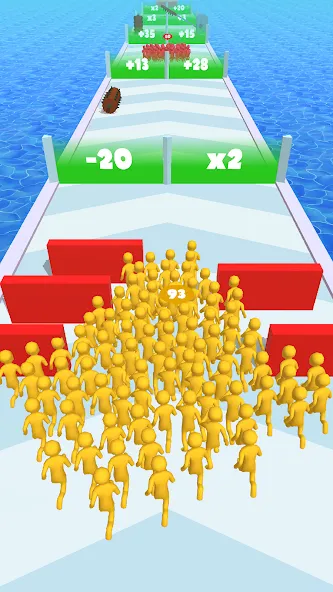 Count Masters Crowd Runner [MOD: безлимитные монеты и все уровни] Screenshot 3
