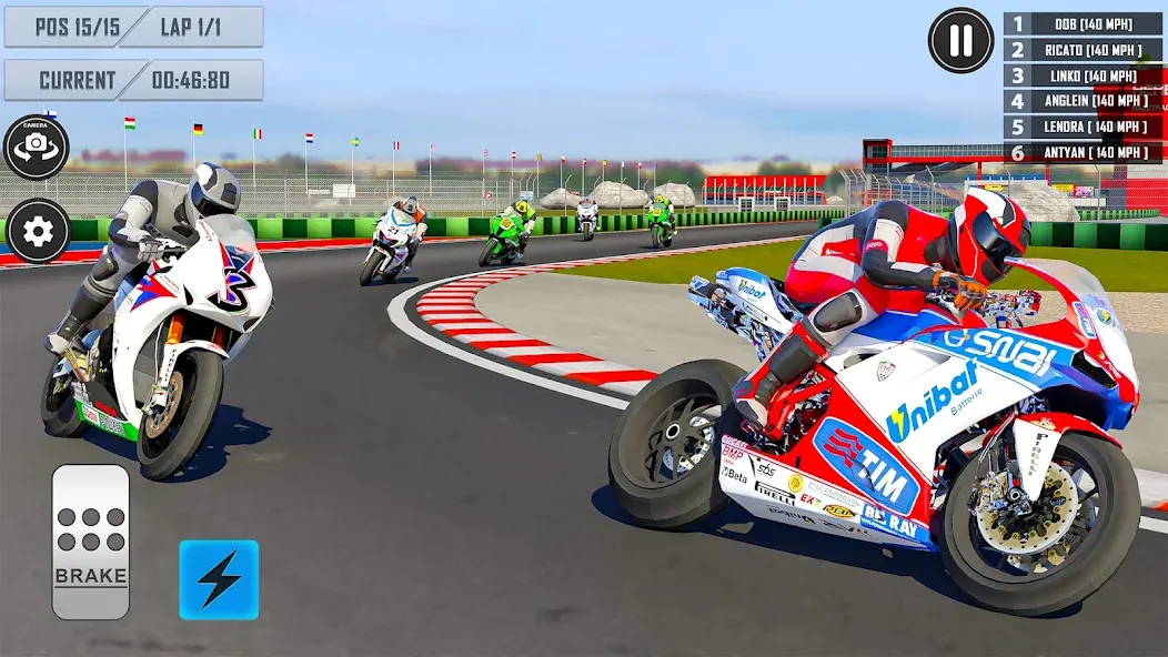3D Bike Racing Games Offline [MOD: без рекламы и всё открыто] Screenshot 2