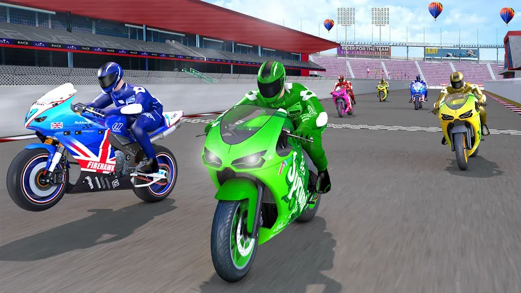 3D Bike Racing Games Offline [MOD: без рекламы и всё открыто] Screenshot 4