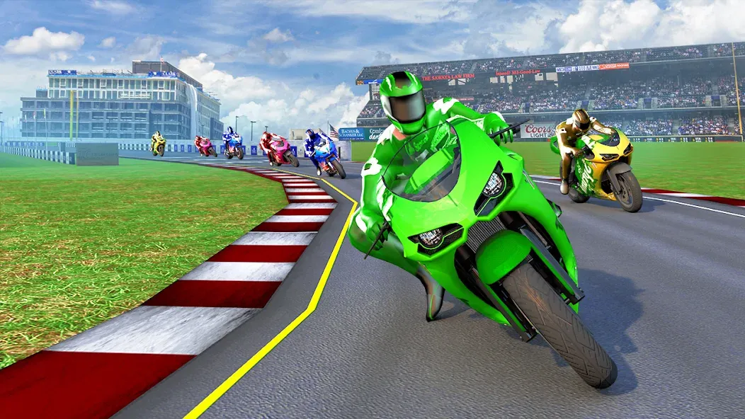 3D Bike Racing Games Offline [MOD: без рекламы и всё открыто] Screenshot 5