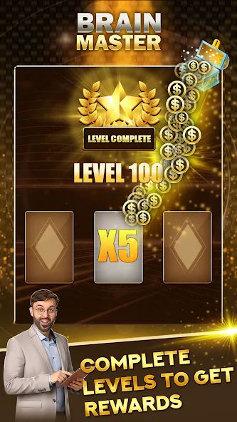 Brain Master [MOD: безлимитные подсказки и открыты уровни] Screenshot 4