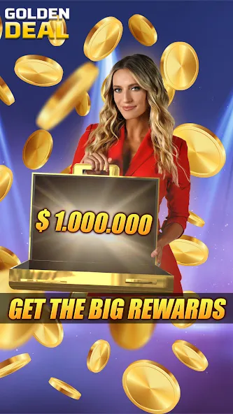 Million Golden Deal Game [MOD: безлимитные монеты и бонусы] Screenshot 3