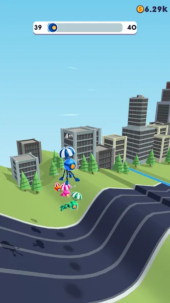 Rolly Legs [MOD: много монет и усиленные ноги] Screenshot 1