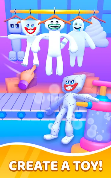 DIY Factory : Garten Monsters [MOD: безлимитные деньги и все уровни открыты] Screenshot 1