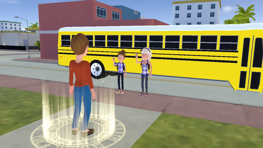 Super Dad Virtual : Happy Game [MOD: безлимитные деньги и энергия] Screenshot 2
