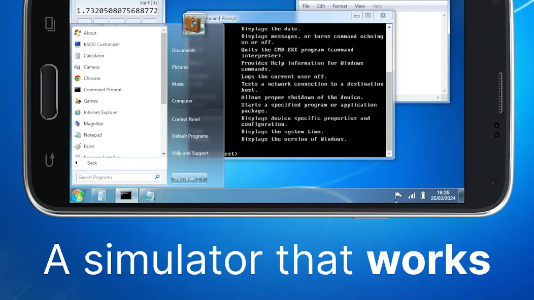 Win7 Simu [MOD: полная версия без ограничений] Screenshot 2