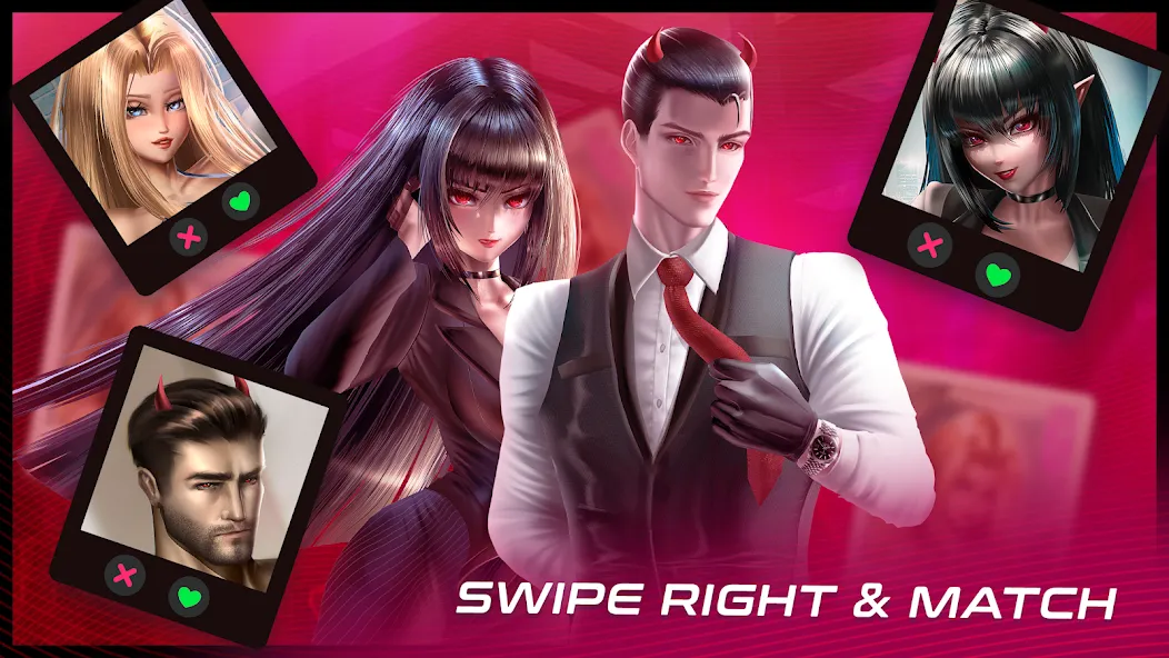 LoveNest - Anime Character Sim [MOD: безлимитная энергия и все персонажи] Screenshot 1