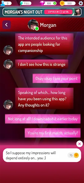 LoveNest - Anime Character Sim [MOD: безлимитная энергия и все персонажи] Screenshot 4