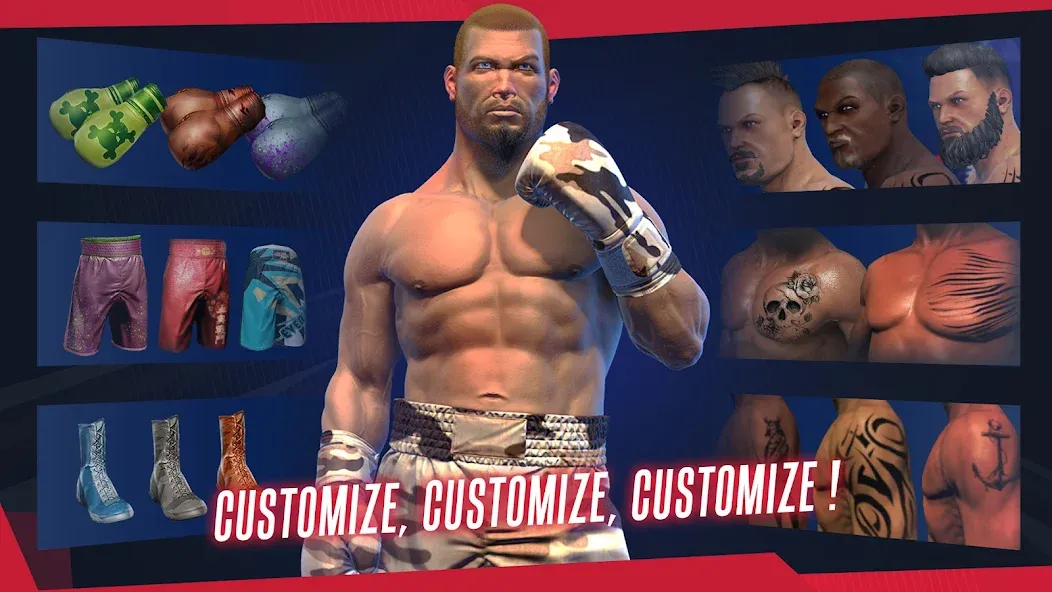 Real Boxing 2 [MOD: безлимитные деньги и энергия] Screenshot 2