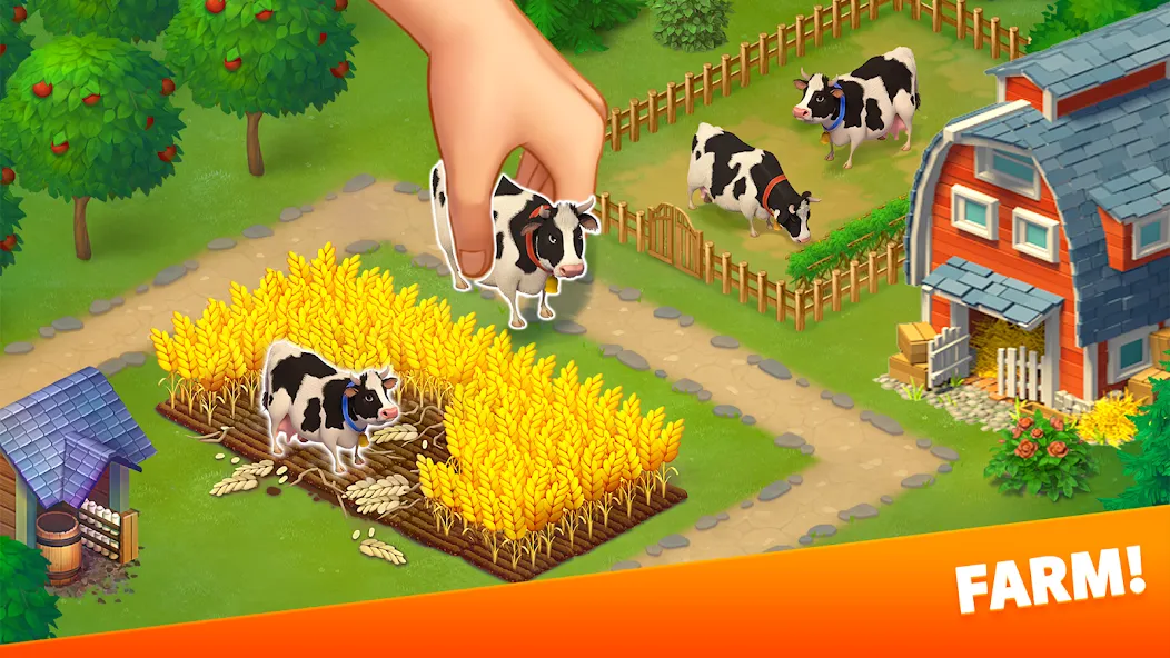 Klondike Adventures: Farm Game [MOD: безлимитные монеты и энергия] Screenshot 4