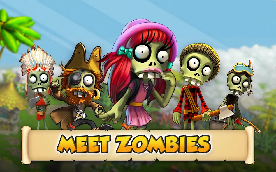 Zombie Castaways [MOD: безлимитные деньги и ресурсы] Screenshot 5
