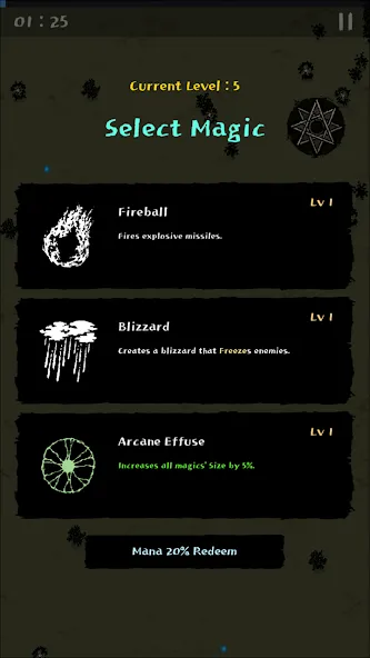 Magic Survival [MOD: безлимитные ресурсы и усиленный герой] Screenshot 5