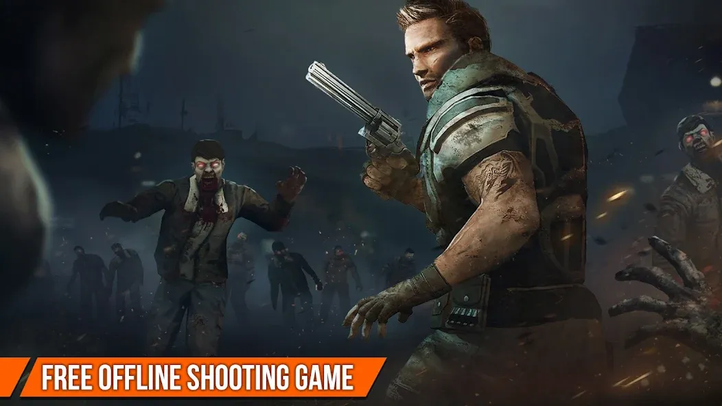 Dead Target: Zombie Games 3D [MOD: безлимитные патроны и здоровье] Screenshot 5