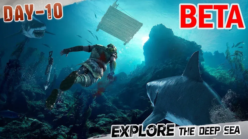 LOST in BLUE Beta [MOD: много ресурсов и быстрый крафт] Screenshot 3