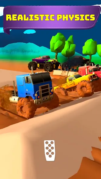 Mud Racing: 4х4 Off-Road [MOD: безлимитные деньги и топливо] Screenshot 1