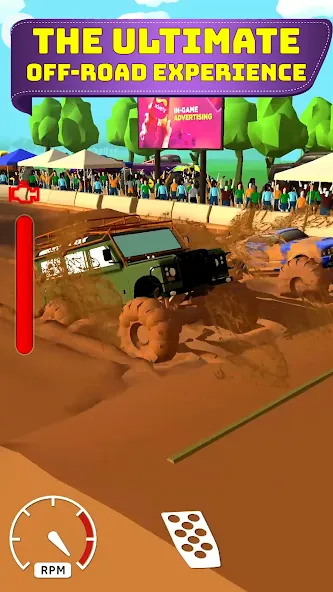 Mud Racing: 4х4 Off-Road [MOD: безлимитные деньги и топливо] Screenshot 2