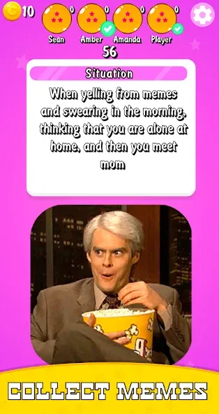 Meme Cards Collect Memes Game [MOD: много монет и все карты открыты] Screenshot 4