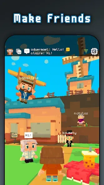 Cubzh [MOD: много ресурсов и открытые предметы] Screenshot 1