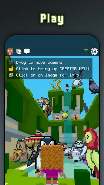 Cubzh [MOD: много ресурсов и открытые предметы] Screenshot 2