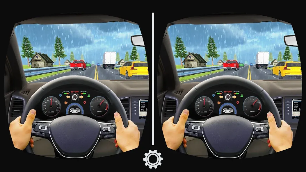 VR Traffic Racing In Car Drive [MOD: безлимитные деньги и все машины] Screenshot 3