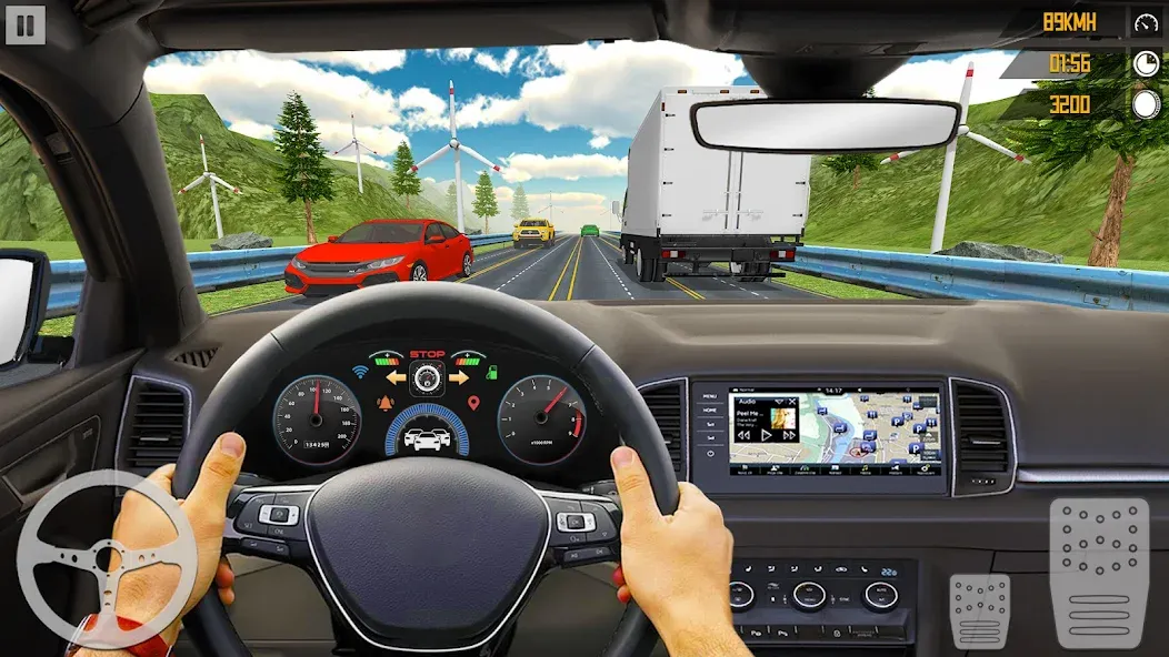 VR Traffic Racing In Car Drive [MOD: безлимитные деньги и все машины] Screenshot 4