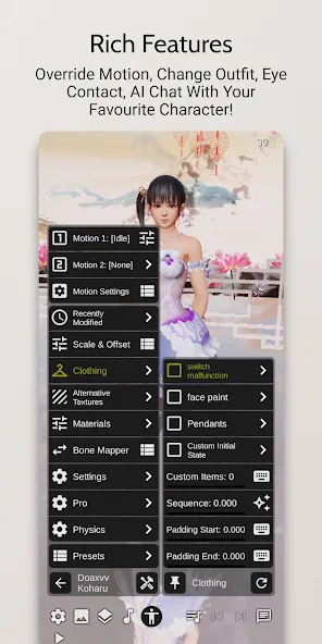DanceXR [MOD: открыты все танцы и персонажи] Screenshot 4