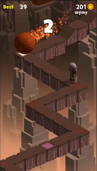 Zigzag Valley,Endless game [MOD: безлимитные монеты и жизни] Screenshot 3