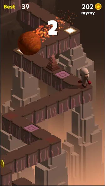 Zigzag Valley,Endless game [MOD: безлимитные монеты и жизни] Screenshot 4