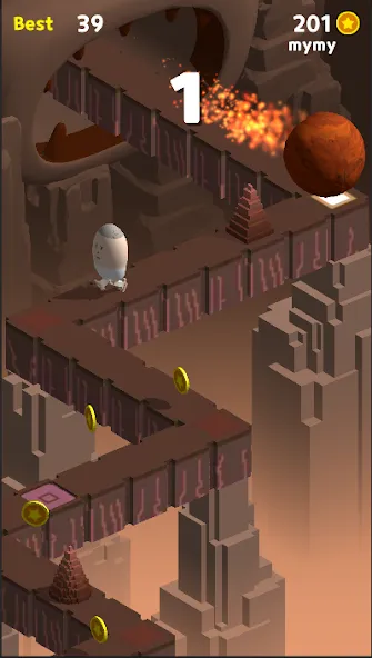 Zigzag Valley,Endless game [MOD: безлимитные монеты и жизни] Screenshot 5