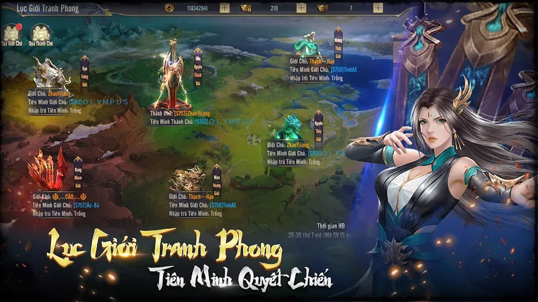 Trảm Tiên Quyết - Tru Tiên 5.0 [MOD: безлимитные деньги и усиленные герои] Screenshot 2