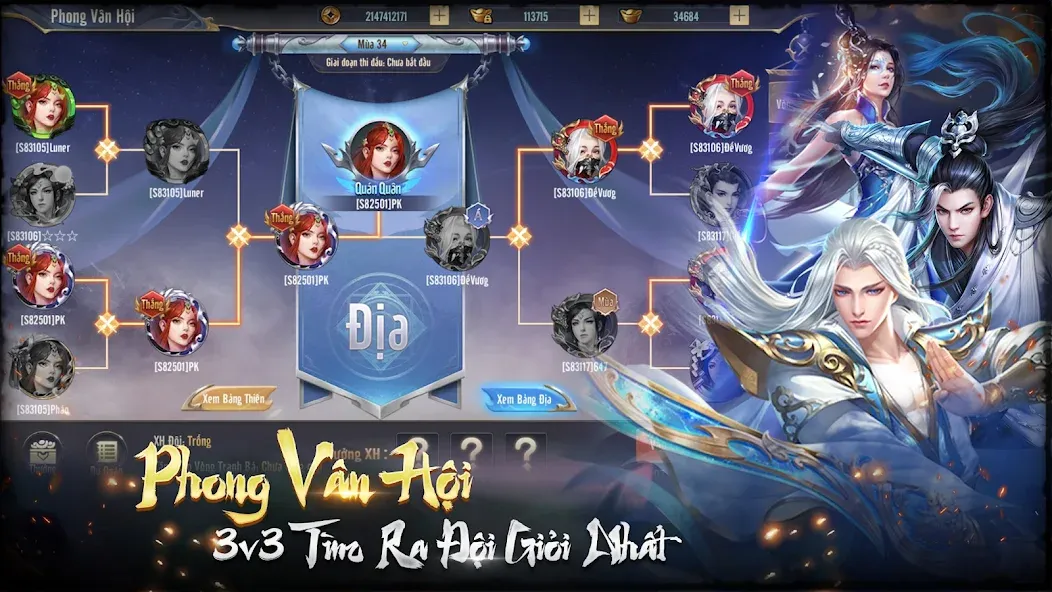 Trảm Tiên Quyết - Tru Tiên 5.0 [MOD: безлимитные деньги и усиленные герои] Screenshot 3