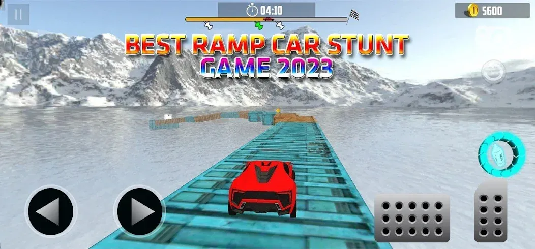 Ramp Car Stunt Challenge [MOD: безлимитные деньги и открыты все машины] Screenshot 1