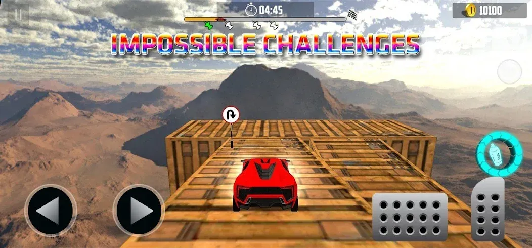 Ramp Car Stunt Challenge [MOD: безлимитные деньги и открыты все машины] Screenshot 2