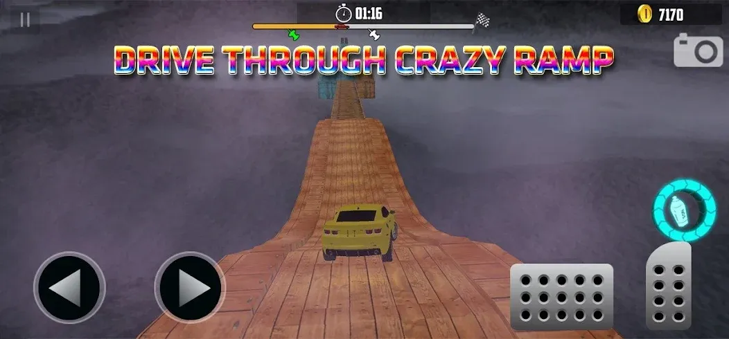 Ramp Car Stunt Challenge [MOD: безлимитные деньги и открыты все машины] Screenshot 3