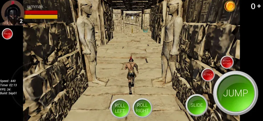 Vulcan Runner [MOD: безлимитные жизни и усиленное оружие] Screenshot 5