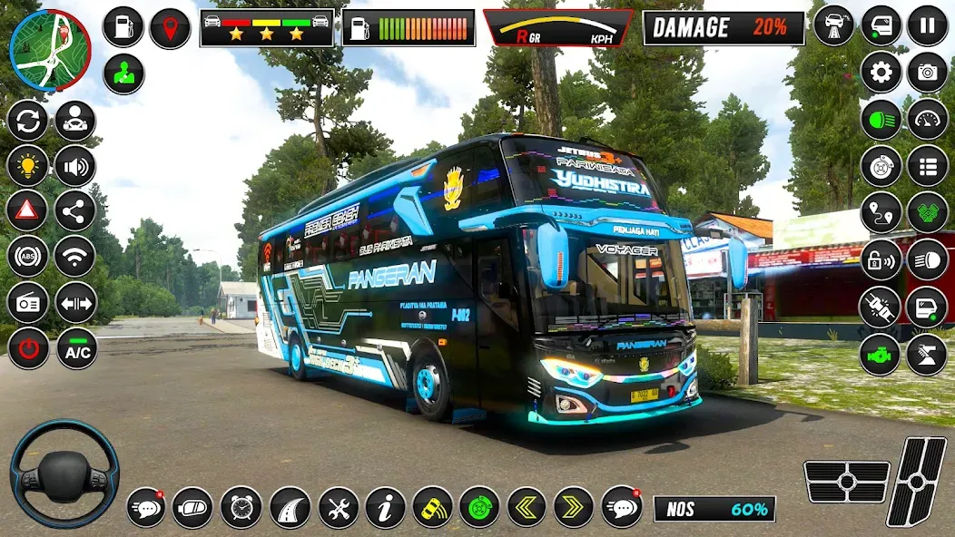 Euro Bus Simulator - Bus Games [MOD: безлимитные деньги и топливо] Screenshot 4