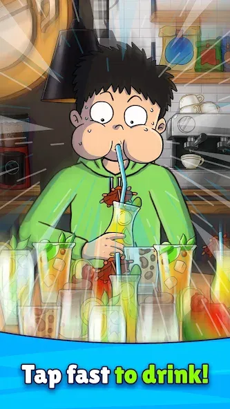 Drink Fighter Clicker Idle [MOD: безлимитные деньги и энергия] Screenshot 2