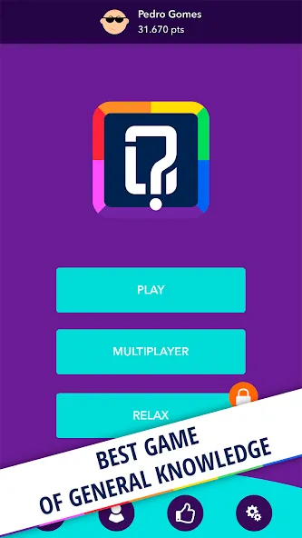 Quizit - Trivia [MOD: безлимитные подсказки и правильные ответы] Screenshot 1