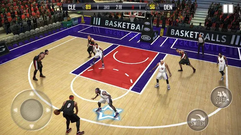 Fanatical Basketball [MOD: безлимитные деньги и энергия] Screenshot 1